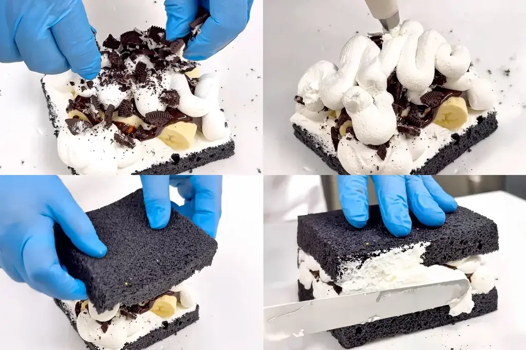 【食パンの概念、超えました】シフォンケーキで作る、フルーツ盛り盛り・超BIGな「ハロウィンフルーツサンド」10月31日限定復活！ 画像 12