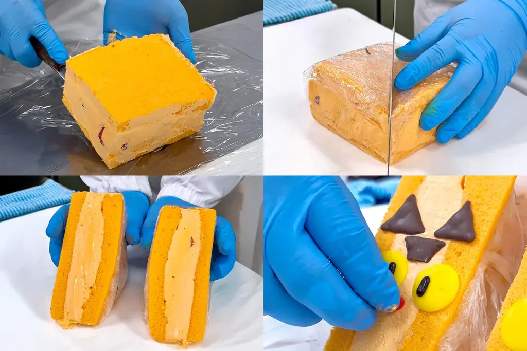 【食パンの概念、超えました】シフォンケーキで作る、フルーツ盛り盛り・超BIGな「ハロウィンフルーツサンド」10月31日限定復活！ 画像 18