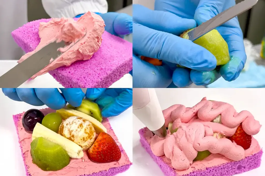 【食パンの概念、超えました】シフォンケーキで作る、フルーツ盛り盛り・超BIGな「ハロウィンフルーツサンド」10月31日限定復活！ 画像 22