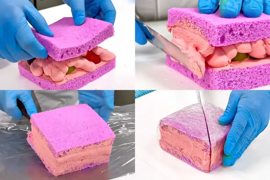 【食パンの概念、超えました】シフォンケーキで作る、フルーツ盛り盛り・超BIGな「ハロウィンフルーツサンド」10月31日限定復活！ 画像 23