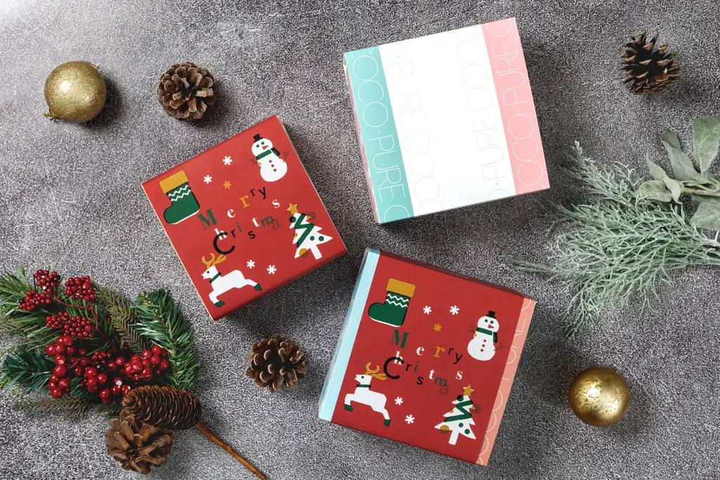 【pure coco TOKYO（ピュアココ トーキョー）】プチギフトや自分へのご褒美に　ホリデーシーズンを彩る限定商品『ピュアココ クリスマスキューブ』発売 画像 3