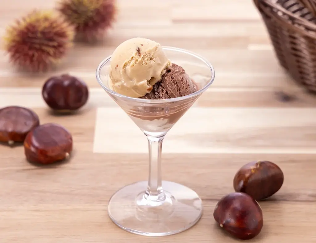 マロンスイーツ＆ドリンク。どこから食べてもマロンバターが香るパンケーキや渋皮マロンアイスが入ったほうじ茶ラテが新登場 画像 5