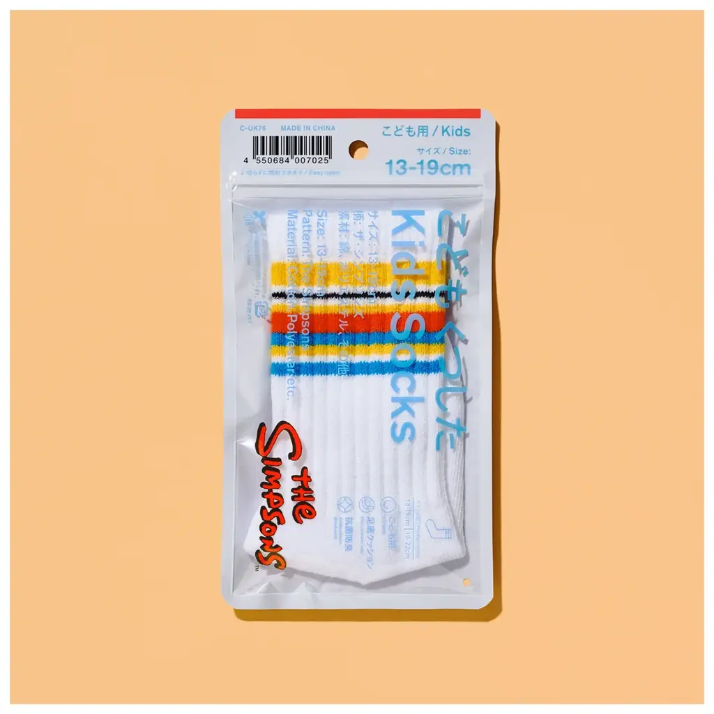 「コンビニエンスウェア」米国テレビ史上最長寿アニメーションシリーズ「ザ・シンプソンズ」のスウェット、ラインソックス、タオルインポーチが登場！～世界観をイメージしたオリジナルデザイン～ 画像 10