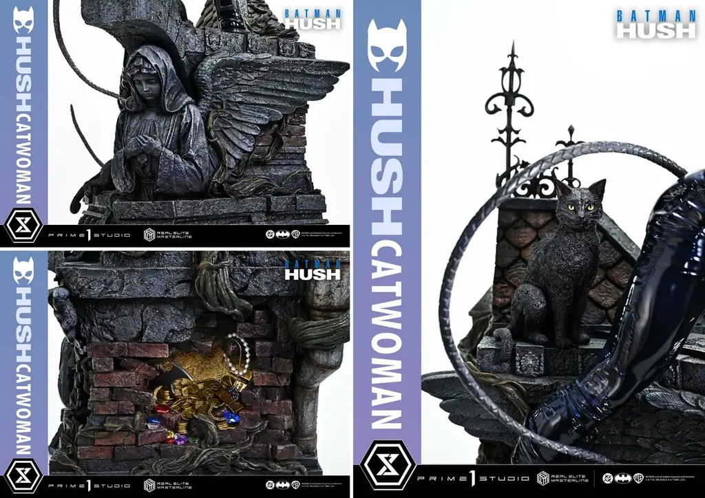 作品世界のリアルを追求。『バットマン：ハッシュ』より、キャットウーマンの1/3スケールスタチューが登場 画像 8
