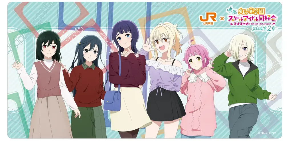 「ニジガク推し旅キャンペーン」劇中イラストを使ったオリジナルグッズを製作・販売 画像 4