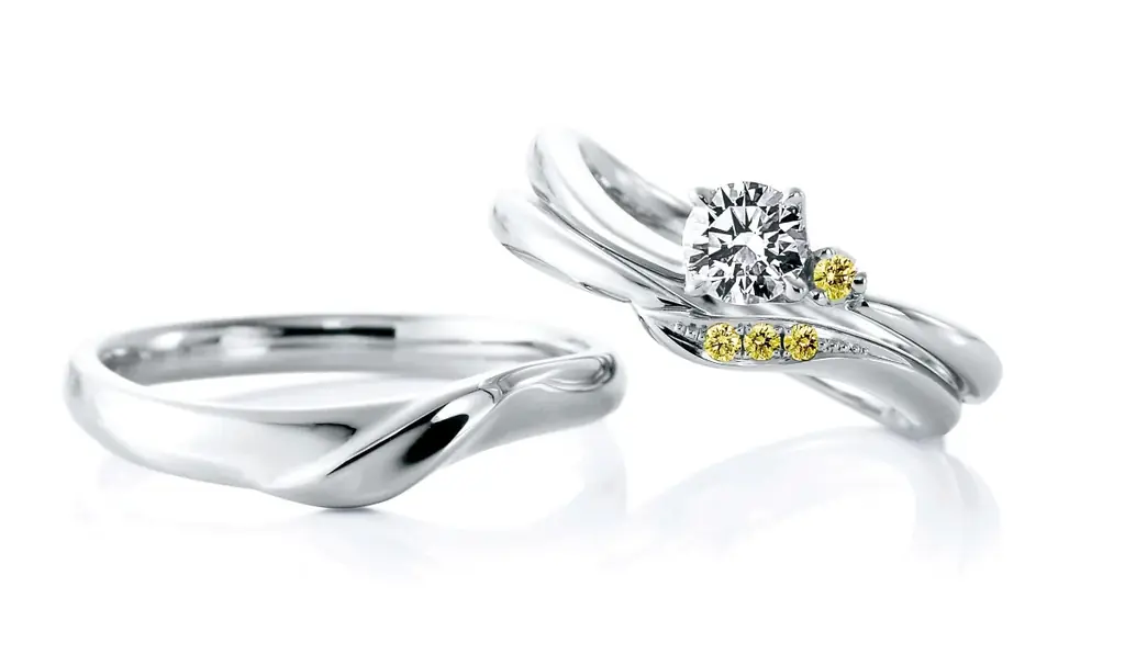 『色を選ぶことは、私を選ぶこと。』CAFERINGブライダル人気のカラーダイヤモンドコレクションに新色「イエロー」「グリーン」が登場 画像 2