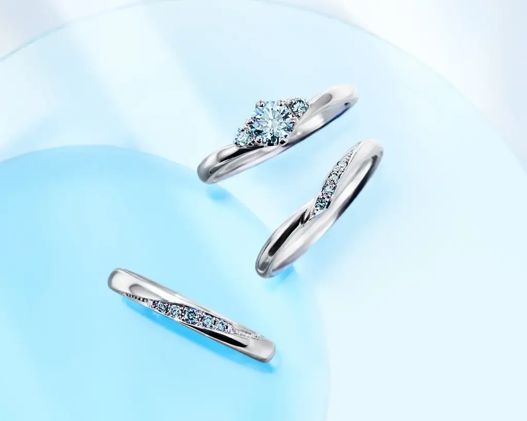 『色を選ぶことは、私を選ぶこと。』CAFERINGブライダル人気のカラーダイヤモンドコレクションに新色「イエロー」「グリーン」が登場 画像 4