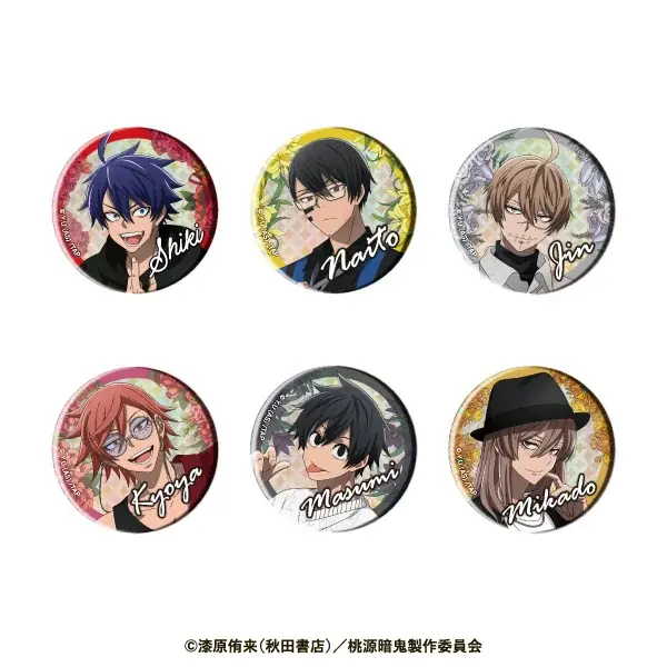 新規描き起こしの魅惑のキャラクターたちが登場！！TVアニメ『桃源暗鬼』×GiGOキャンペーン2025 開催のお知らせ 画像 4