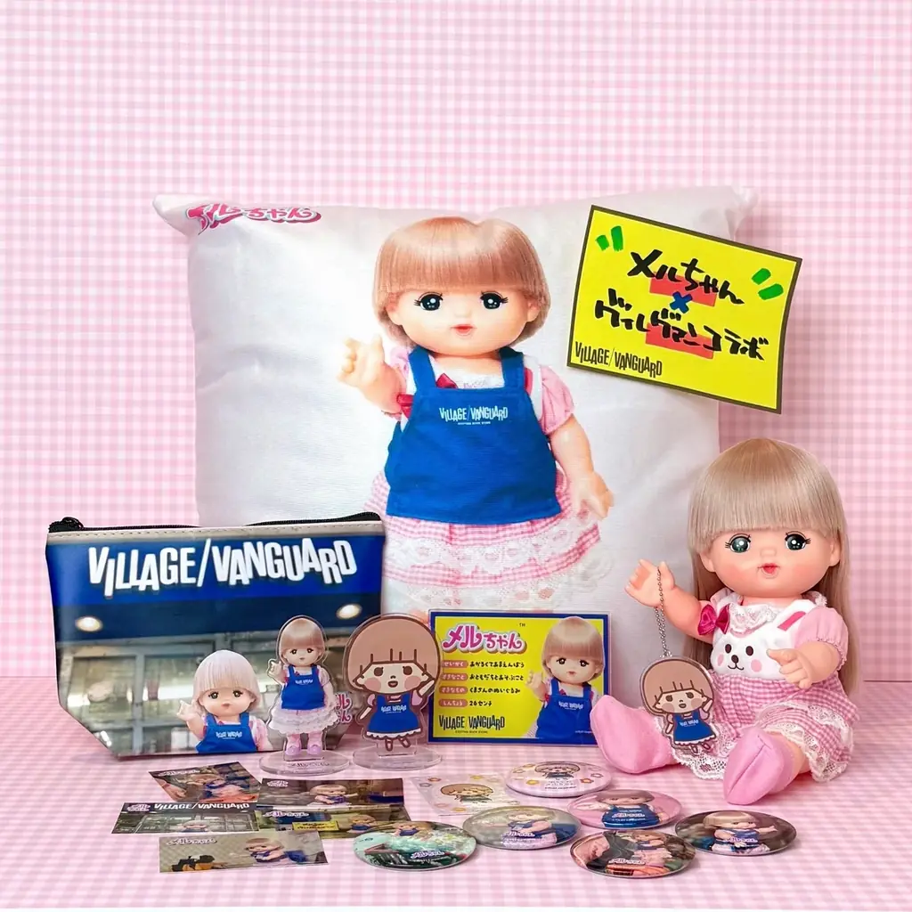 【メルちゃん＆ゆるかわメルちゃん】ヴィレッジヴァンガードからコラボグッズ発売決定♪ 画像 3