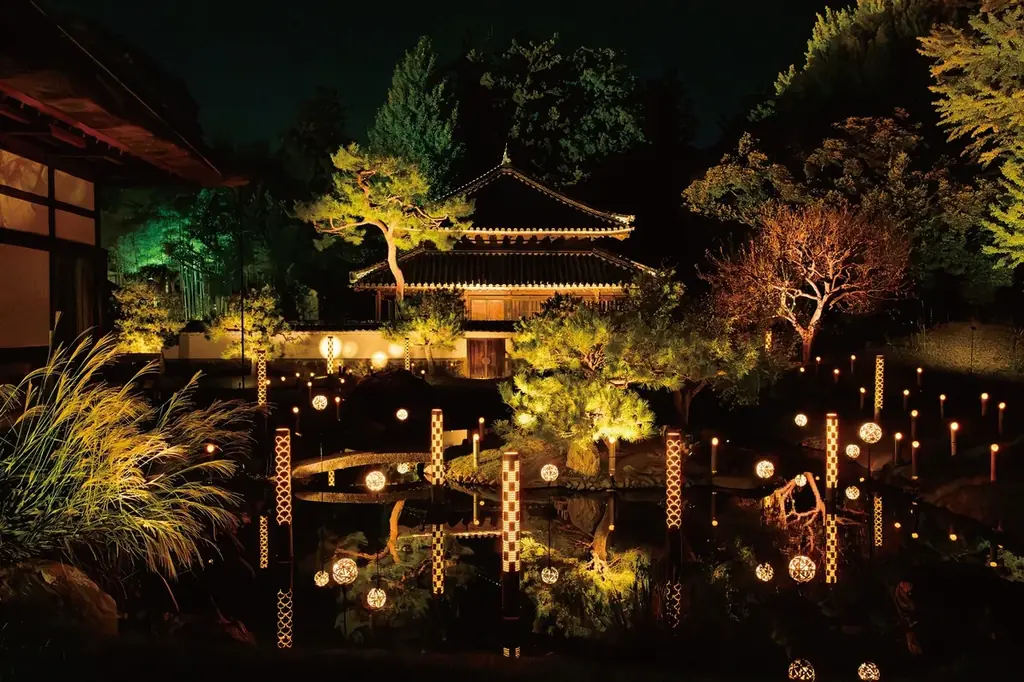 あしかがフラワーパークが日本最古の学校『史跡足利学校』を花と光の魔法で期間限定演出！ 画像 7