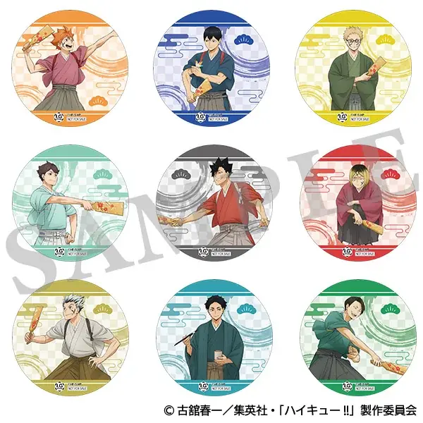 「I.G STORE」より新情報！「ハイキュー‼　新春の頂フェア」開催中！羽子板をテーマにしたイラストのグッズは必見！ 画像 3