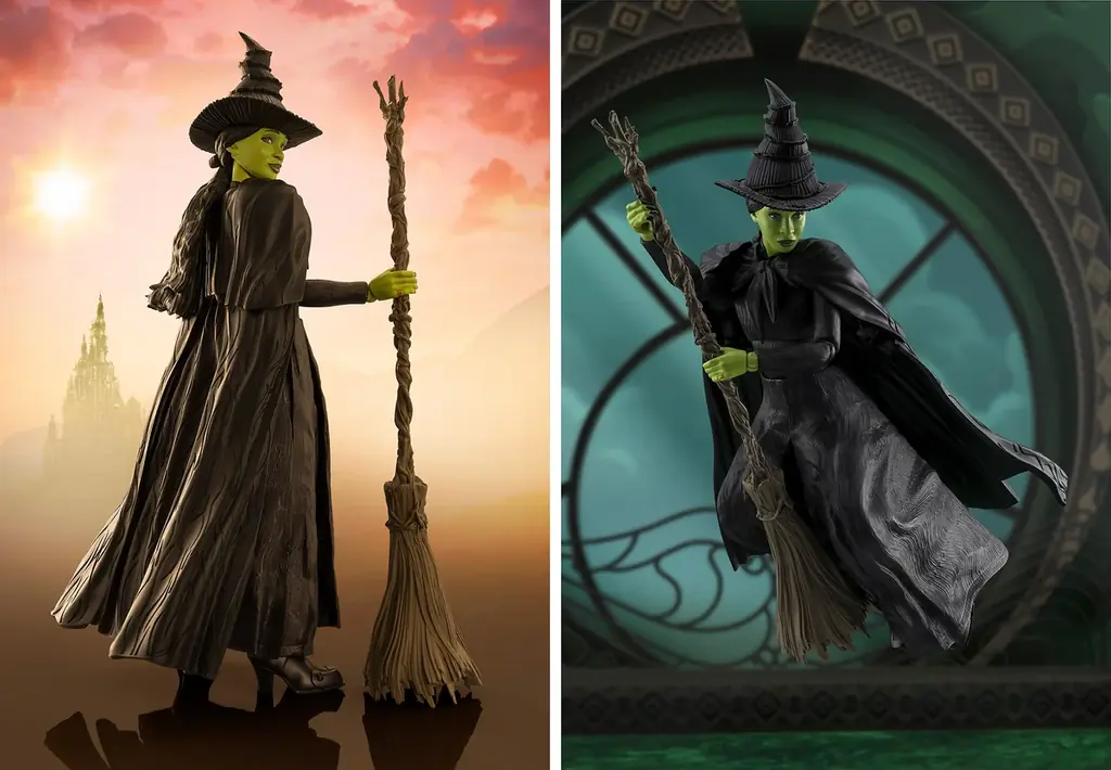映画『ウィキッド ふたりの魔女』より「エルファバ」「グリンダ」がポージング自在のアクションフィギュアで登場！ 画像 3