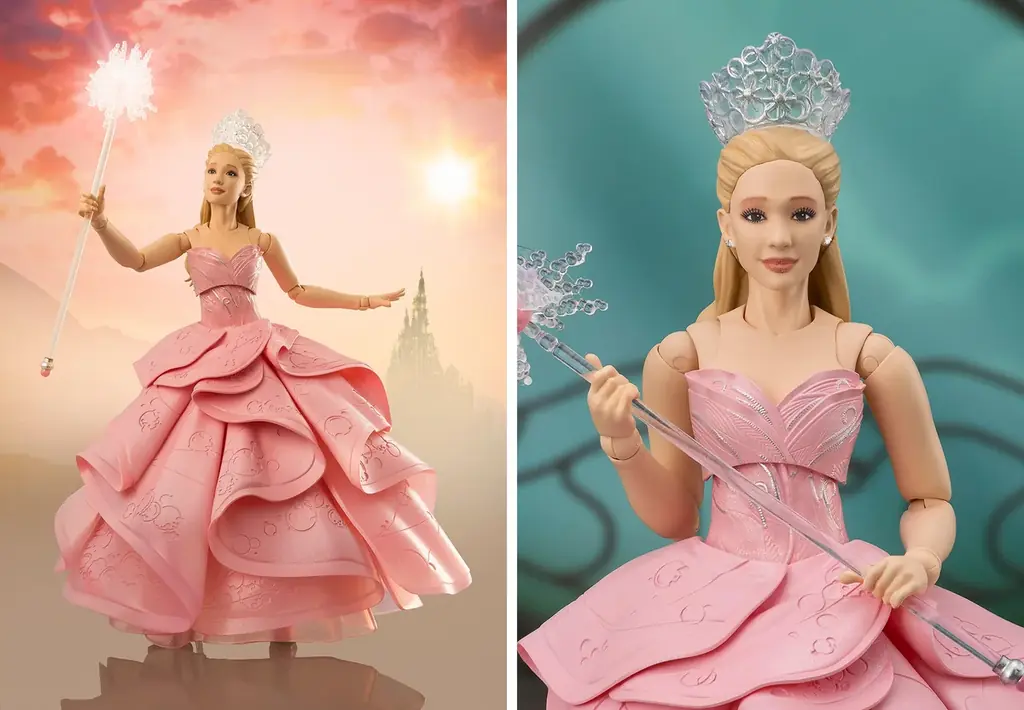 映画『ウィキッド ふたりの魔女』より「エルファバ」「グリンダ」がポージング自在のアクションフィギュアで登場！ 画像 4