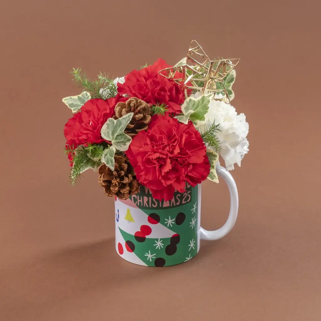 【鈴木マサル×日比谷花壇】完全描き下ろし北欧風デザインで心温まる冬のギフトをお届け。花を楽しんだ後も「ストーリーが続く」クリスマス・お正月フラワーアイテムが登場！ 画像 10