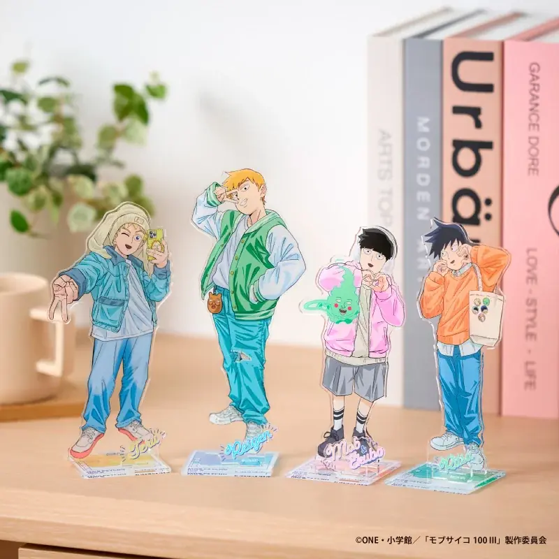 ShoPro MallにTVアニメ『モブサイコ100 Ⅲ』グッズが初登場！　“パステル秋冬コーデ”描きおろしシリーズ 画像 2