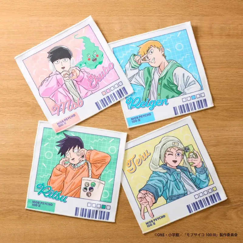 ShoPro MallにTVアニメ『モブサイコ100 Ⅲ』グッズが初登場！　“パステル秋冬コーデ”描きおろしシリーズ 画像 4