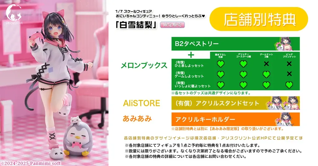 【流通限定】大人気イラストレーター“ぱん”先生がおくるPCゲーム『おにいちゃんコンティニュー！ ゆうりとしーくれっとらぶ♥』より、「白雪結梨」がフィギュア化！ 画像 11