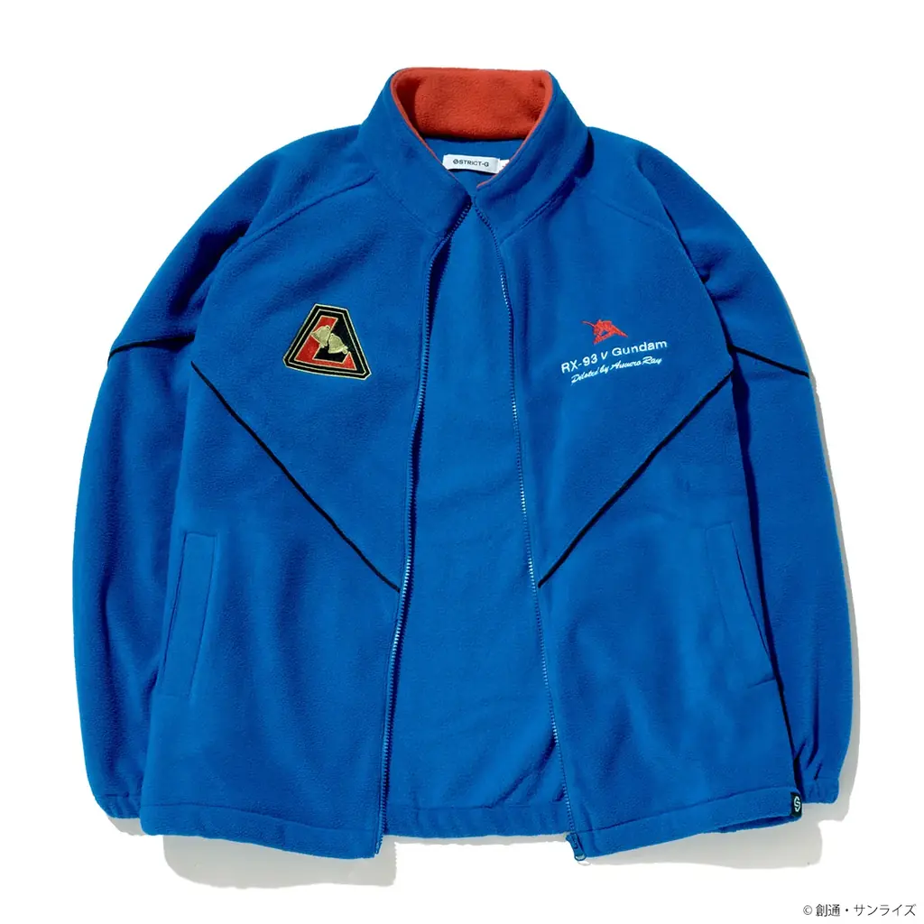 『機動戦士ガンダム 逆襲のシャア』、『機動戦士ガンダム 閃光のハサウェイ キルケーの魔女』より、フリースジャケットが登場！ 画像 3