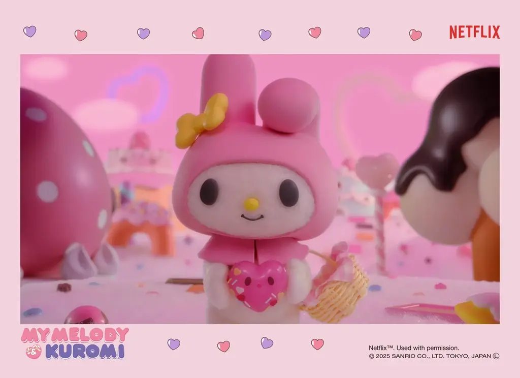 Netflixシリーズ「My Melody & Kuromi」のコンテンツプリントがセブン-イレブン店内マルチコピー機に登場 画像 3