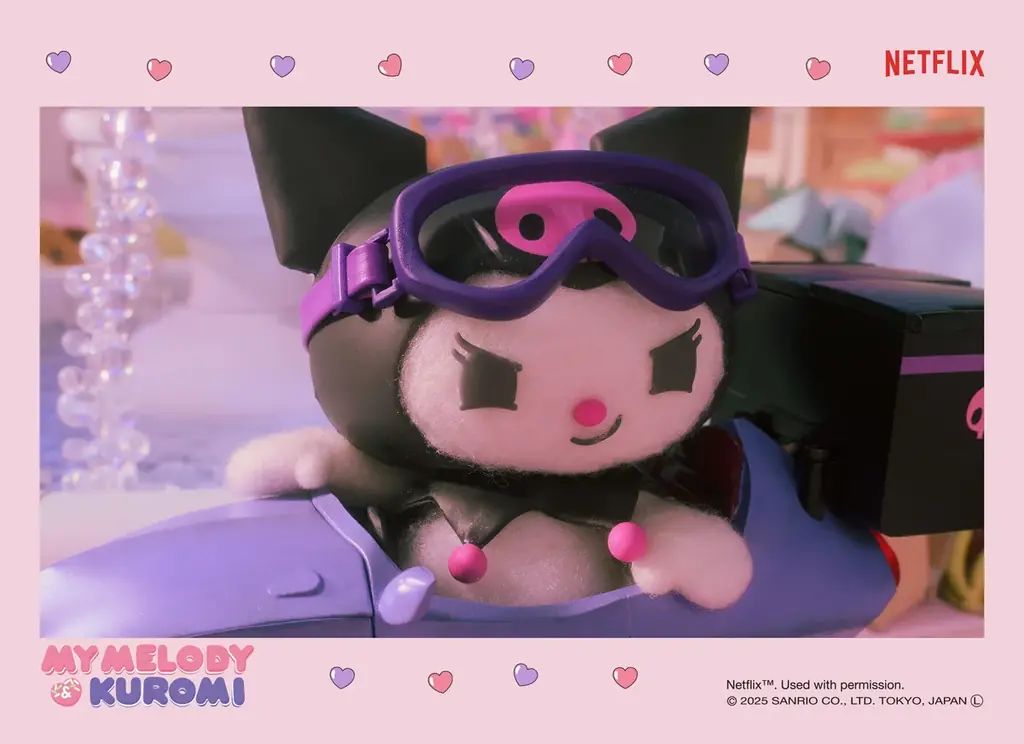 Netflixシリーズ「My Melody & Kuromi」のコンテンツプリントがセブン-イレブン店内マルチコピー機に登場 画像 4
