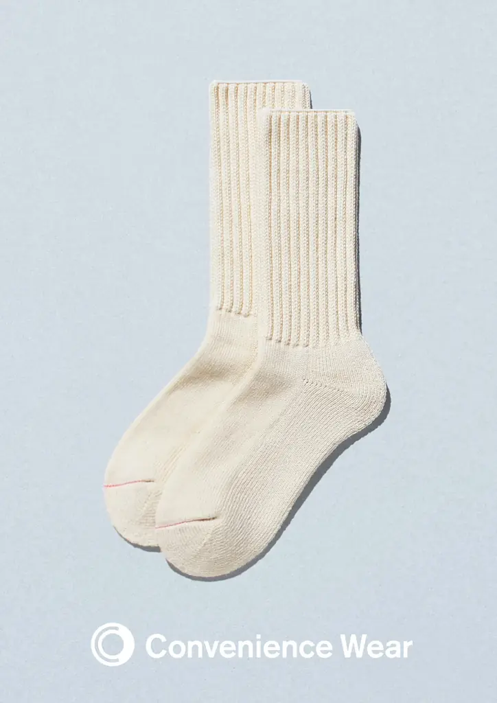 ウール混ソックス発売