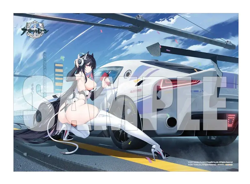『アズールレーン』より、レースクイーン姿に身を包んだ「ストラスブール」がフィギュア化。あみあみ限定特典付きでご案内中。 画像 3