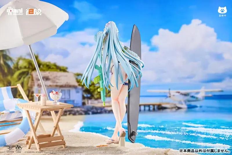 『ドールズフロントライン2』より、「クルカイ 蔚藍軌跡ver.」フィギュアが登場。あみあみにて予約受付中。 画像 13