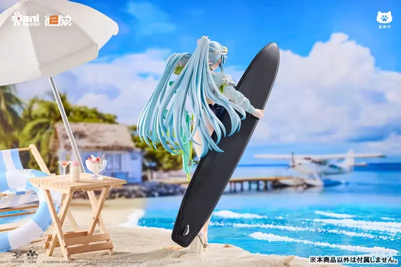 『ドールズフロントライン2』より、「クルカイ 蔚藍軌跡ver.」フィギュアが登場。あみあみにて予約受付中。 画像 14