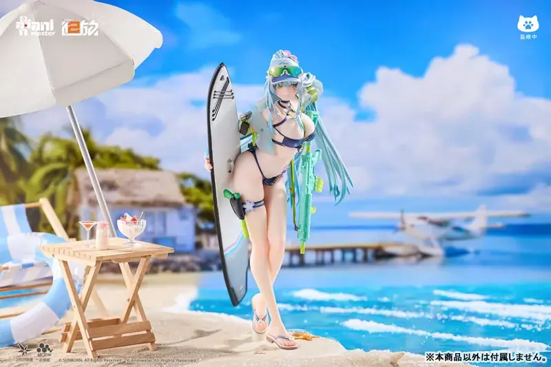 『ドールズフロントライン2』より、「クルカイ 蔚藍軌跡ver.」フィギュアが登場。あみあみにて予約受付中。 画像 15