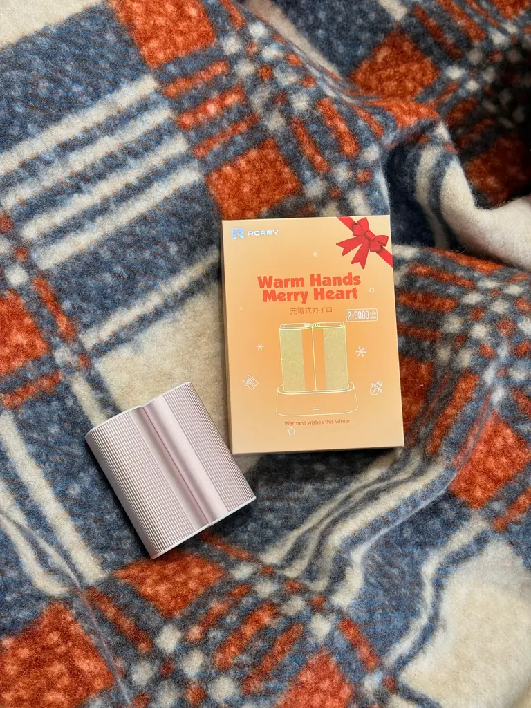 手のひらサイズのギフトで、冬をあたたかく。「RORRY充電式カイロ ギフトボックス」期間限定50％OFFの2,398円で登場 画像 3