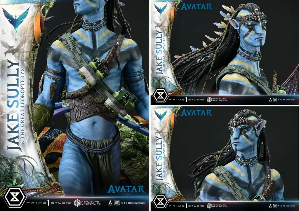 映画『アバター』から、「ジェイク・サリー＆グレート・レオノプテリクス」を1/4スケールで立体化 画像 6