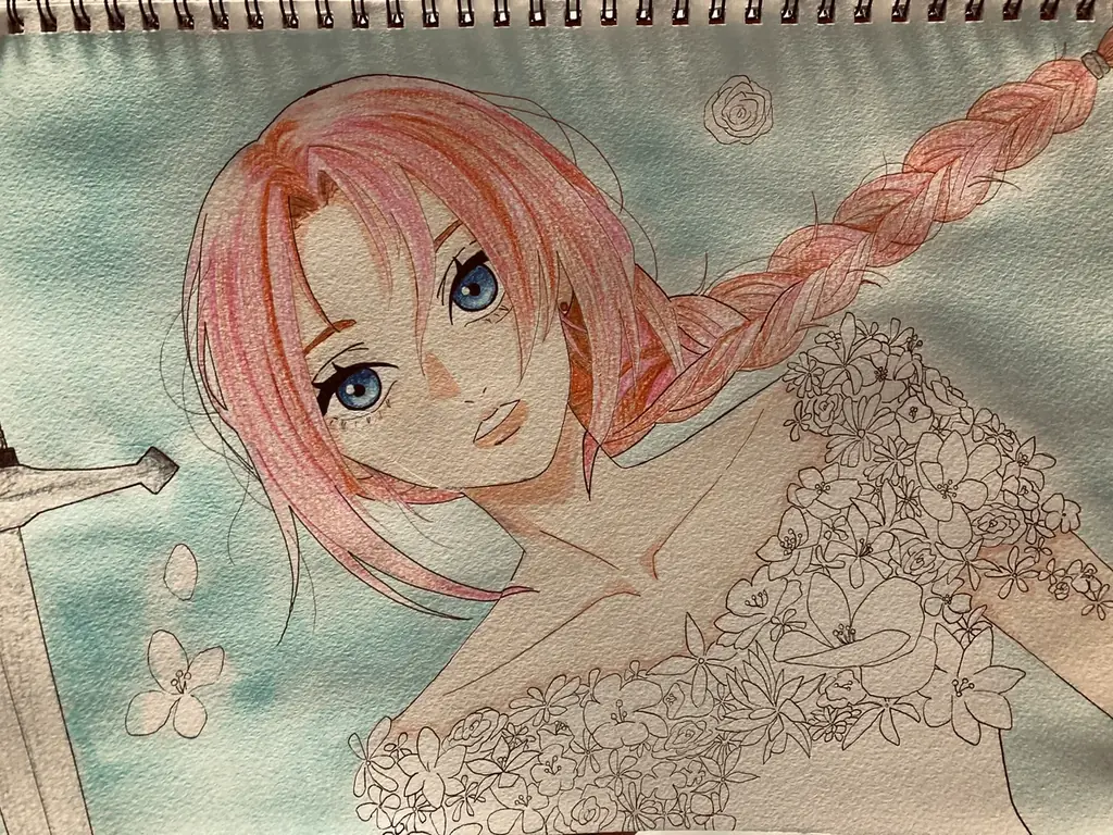 N高グループ生徒による『果てしなきスカーレット』イラストコンテスト開催！細田守監督の審査でグランプリ決定！！ 画像 5