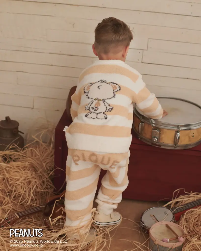 【GELATO PIQUE KIDS & BABY】PEANUTS・スヌーピーきょうだいたちの貴重なパピー時代のアートを使用したコラボレーションアイテムを11月7日に発売！ 画像 17