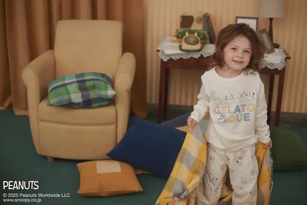 【GELATO PIQUE KIDS & BABY】PEANUTS・スヌーピーきょうだいたちの貴重なパピー時代のアートを使用したコラボレーションアイテムを11月7日に発売！ 画像 21