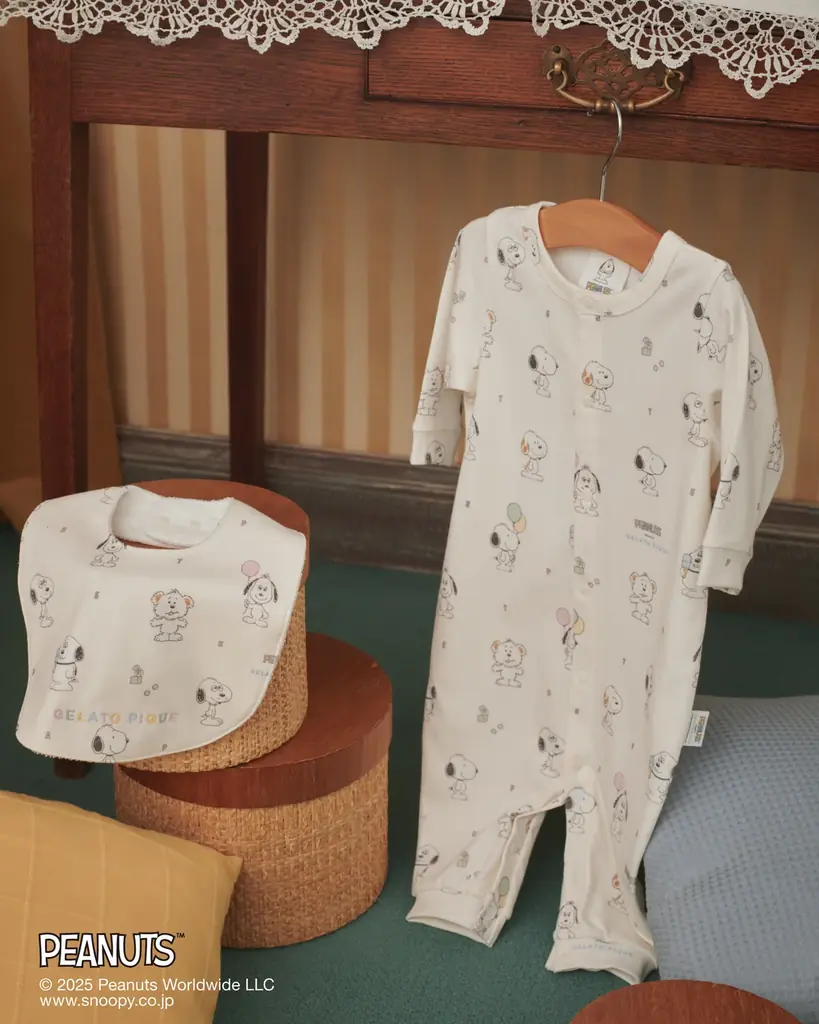 【GELATO PIQUE KIDS & BABY】PEANUTS・スヌーピーきょうだいたちの貴重なパピー時代のアートを使用したコラボレーションアイテムを11月7日に発売！ 画像 24