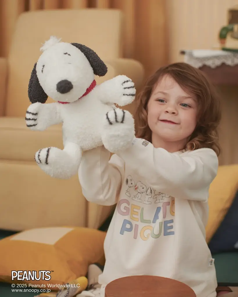 【GELATO PIQUE KIDS & BABY】PEANUTS・スヌーピーきょうだいたちの貴重なパピー時代のアートを使用したコラボレーションアイテムを11月7日に発売！ 画像 28