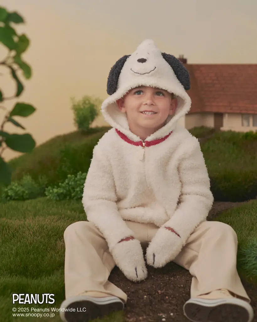 【GELATO PIQUE KIDS & BABY】PEANUTS・スヌーピーきょうだいたちの貴重なパピー時代のアートを使用したコラボレーションアイテムを11月7日に発売！ 画像 3