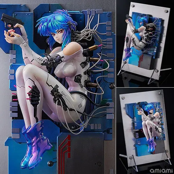『攻殻機動隊』より、原作「草薙素子」の決定版フィギュアが登場。単行本第1巻の表紙イラストをベースに、立体ならではのアレンジを加えて立体化。 画像 2