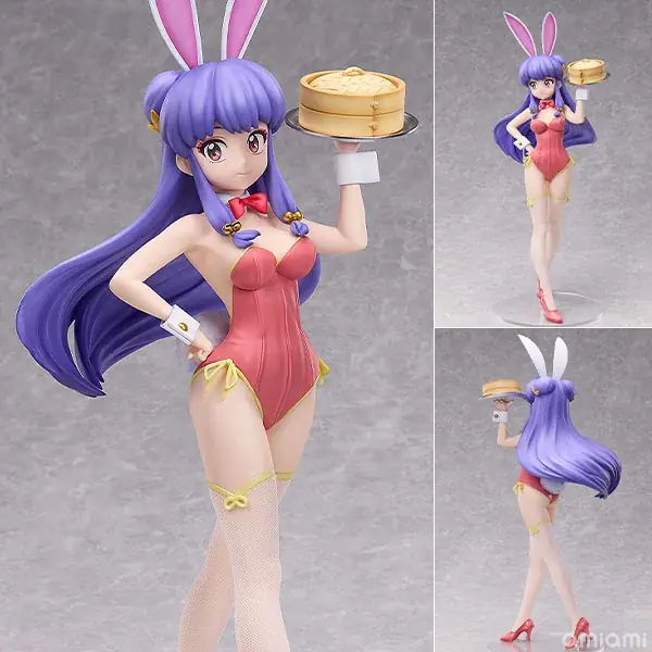 アニメ『らんま1/2』より「シャンプー」が、オリジナルデザインのバニーガール姿で立体化。あみあみにて予約受付中。 画像 2