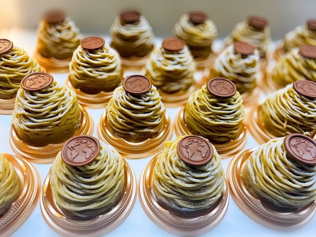 世界的なショコラティエである洋菓子マウンテンの水野直己氏が監修した丹波栗のモンブランなど丹波栗のスイーツ店が集まるMONPAKU!2025 スイーツのまち福知山 モンブラン博が広小路の複合施設で開催！ 画像 3