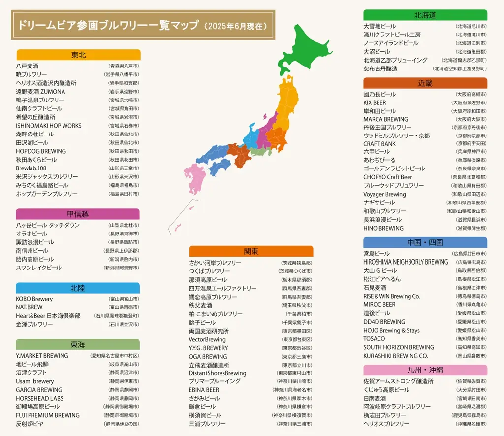 ～DREAMBEERで国産クラフトビールを楽しむ5日間～「クラフトビール総選挙2025 in 名古屋」11月7日（金）～11日（火）開催！ 画像 7
