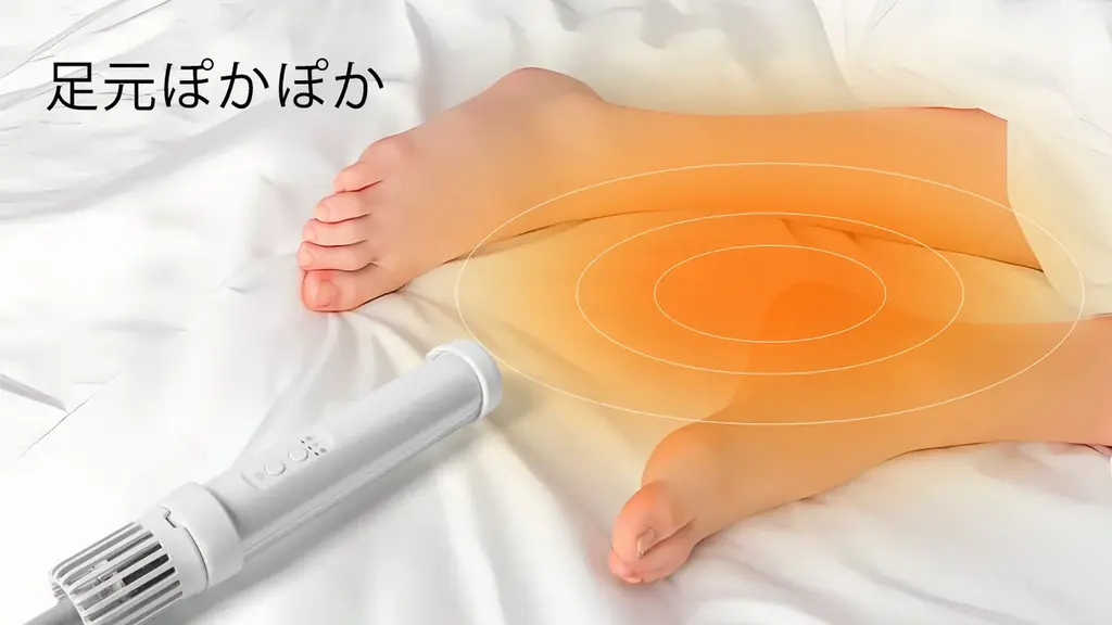 発売開始！【ふとん乾燥機の新常識】270gの超軽量×革新的な伸縮構造で「快眠をどこへでも」 画像 9