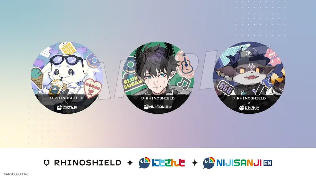 RHINOSHIELD × にじさんじコラボが正式発表！日本・台湾向けに、2025年11月1日より ＜1ヶ月の期間限定＞ で受注販売を開始 画像 6