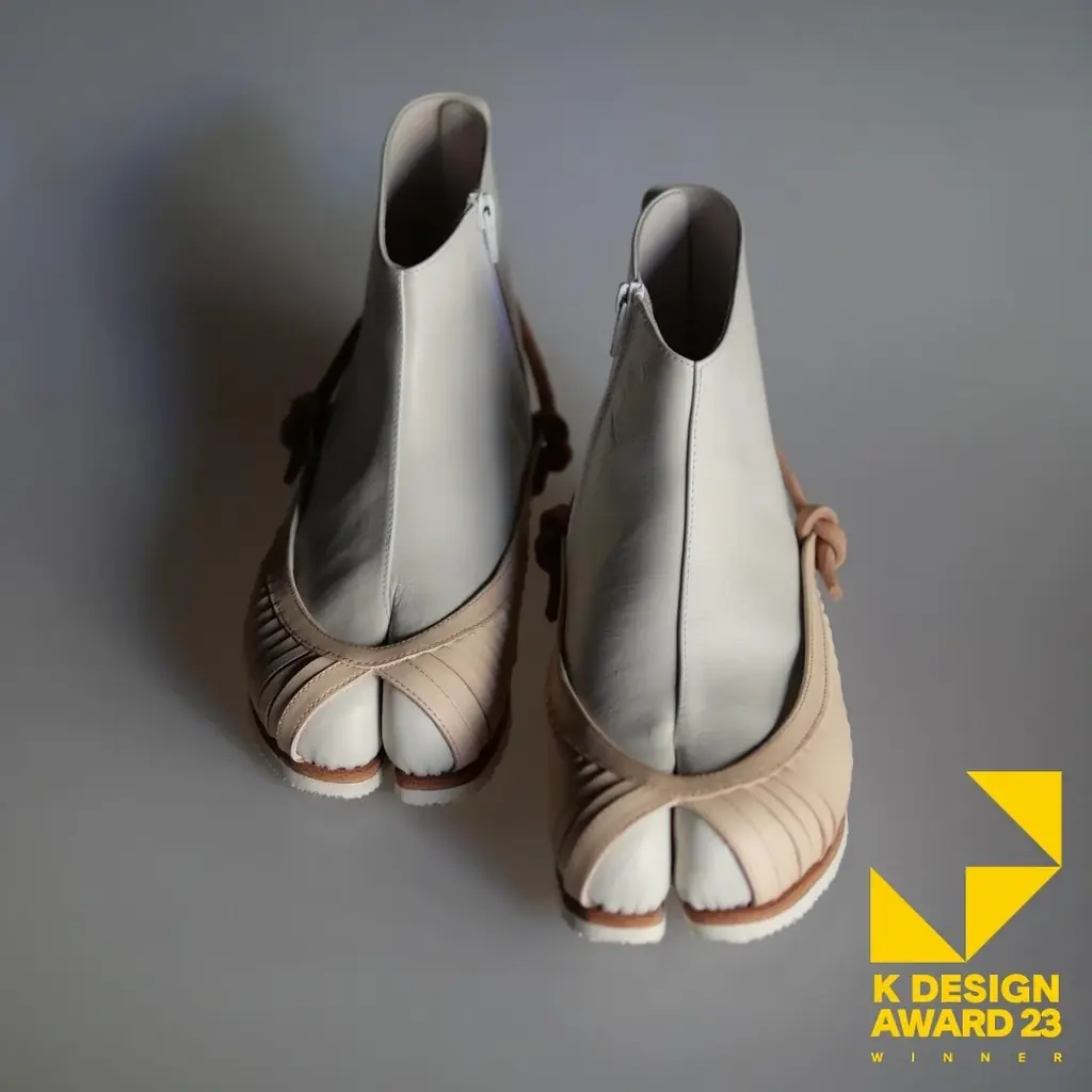 国際デザイン賞受賞、日韓国交正常化60周年、日本と韓国の伝統が融合した唯一無二の履物 画像 4