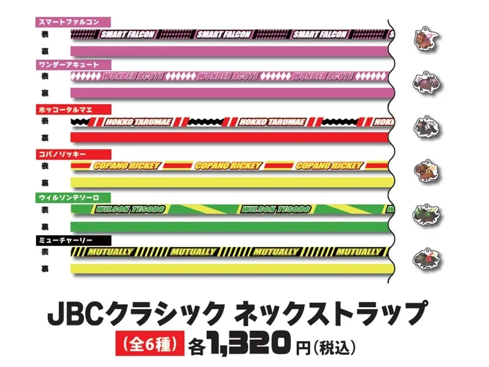 11/3ダート競馬の祭典JBCいよいよ開催！同レースの船橋開催を受け、競走馬グッズブランド「UMAbred」が『ららテラスTOKYO BAY』にてJBC POPUP開催決定！！ 画像 16
