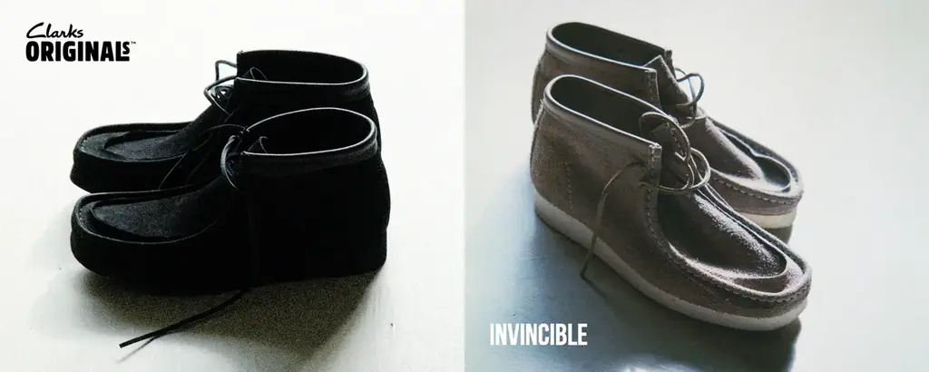 Clarks Originals × INVINCIBLE、11月8日発売の新作ワラビー
