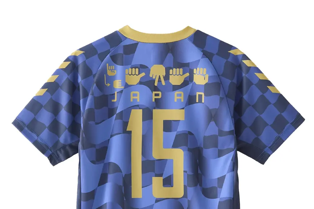 ヒュンメルがデフハンドボール男子日本代表、手話の入った代表ユニフォームを発表！ 画像 6