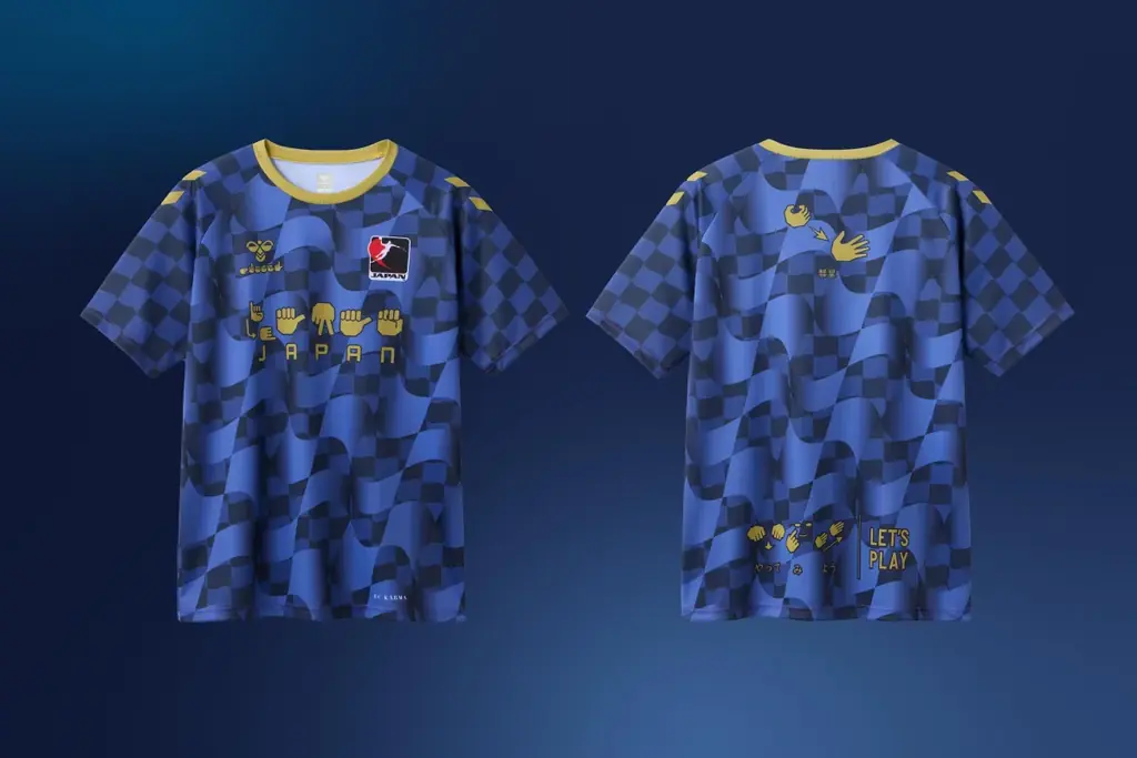 ヒュンメルがハンドボール男子日本代表の手話シャツの売上などをデフハンドボール男子日本代表の強化に！ 画像 2