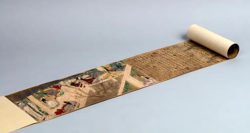 国宝「源氏物語絵巻」、10年ぶりの全点公開。徳川美術館開館90周年を記念して開催 画像 2