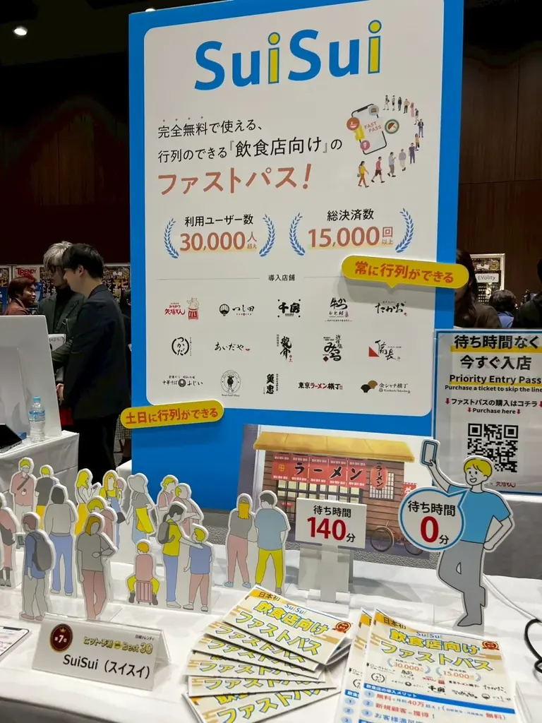 日本初の“外食ファストパス”『SuiSui』が日経トレンディ「2026年ヒット予測」第7位に選出！ 画像 2
